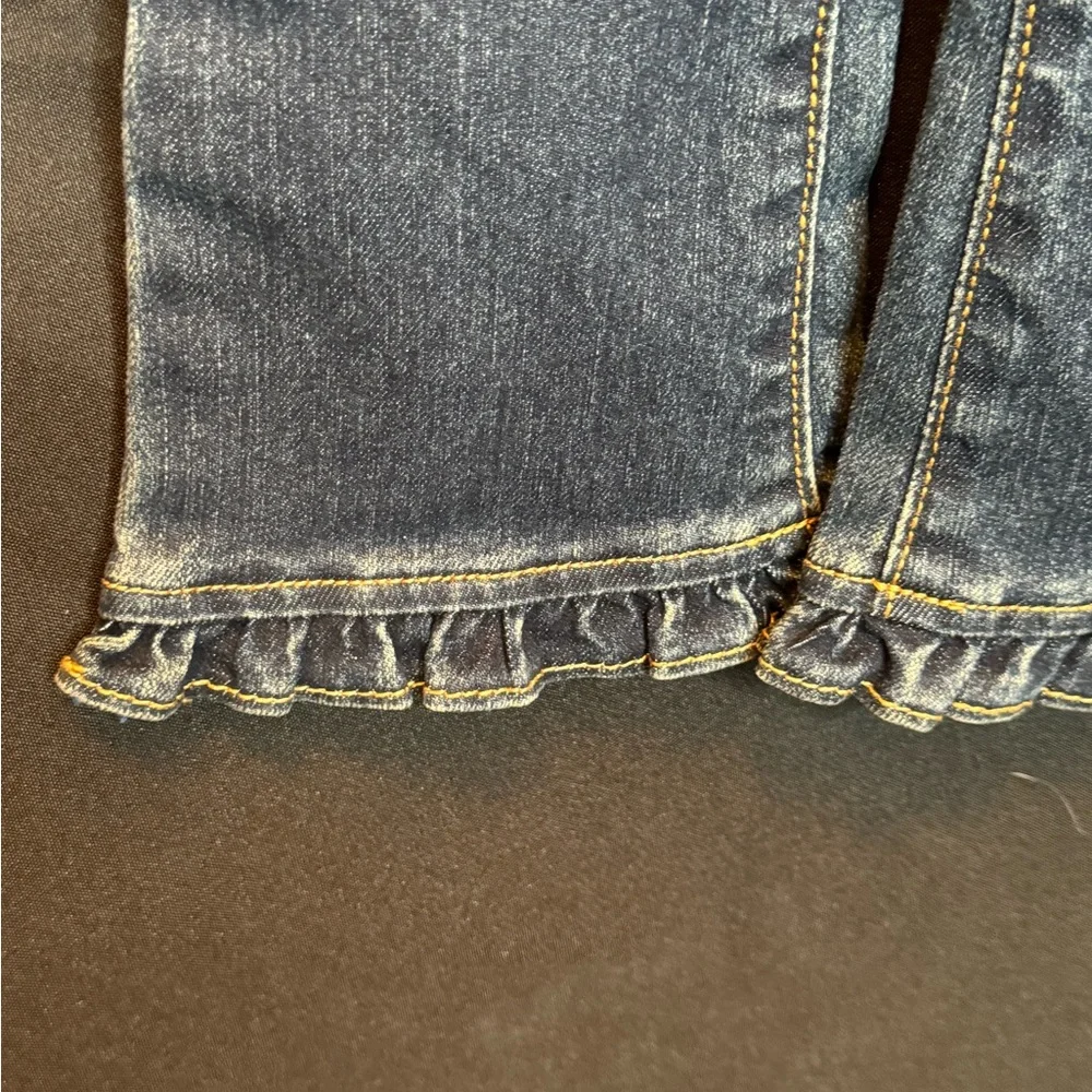 NWT Children’s Place Ruffle Leg Dark Denim Boutique Size 2T